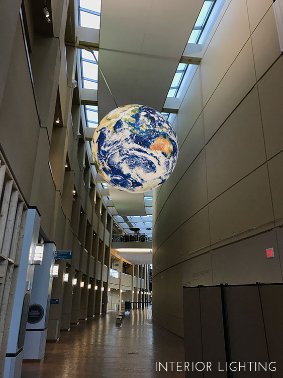 Planet Earth Globe - lighting by Hometown Full Service Electric